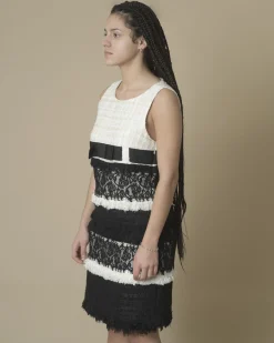La Piscine Paris Robe en tweed sans manches Edward Achour*Femme Robes