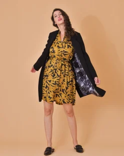 La Piscine Paris Robe en viscose à imprimé abstrait Chloé Stora*Femme Robes