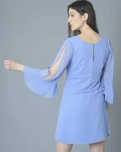 La Piscine Paris Robe en voile à manches bouffantes Nenette*Femme Robes