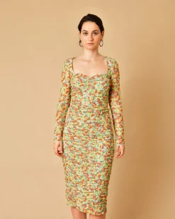 La Piscine Paris Robe fleuri Ganni*Femme Robes