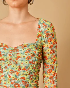 La Piscine Paris Robe fleuri Ganni*Femme Robes