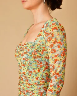 La Piscine Paris Robe fleuri Ganni*Femme Robes
