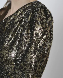La Piscine Paris Robe glitter one shoulder Space Simona Corsellini*Femme Robes