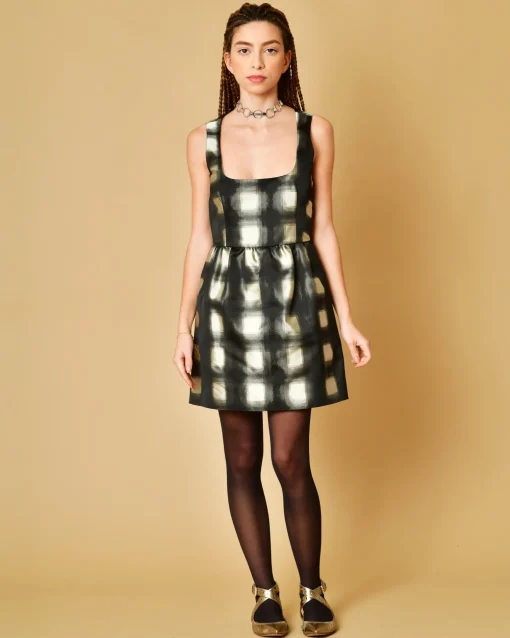 La Piscine Paris Robe imprimé à col ouvert Red Valentino*Femme Robes