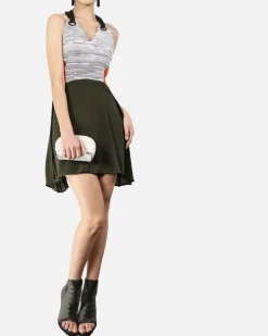 La Piscine Paris Robe multi-textures à oeillets Damir Doma*Femme Robes