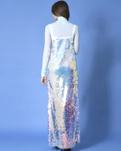 La Piscine Paris Robe longue à sequins Maesta*Femme Robes