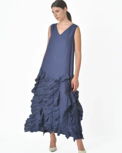 La Piscine Paris Robe longue à volants Stefano Mortari*Femme Robes