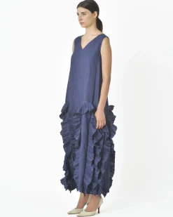 La Piscine Paris Robe longue à volants Stefano Mortari*Femme Robes