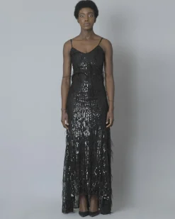 La Piscine Paris Robe longue brodée L'Edition*Femme Robes