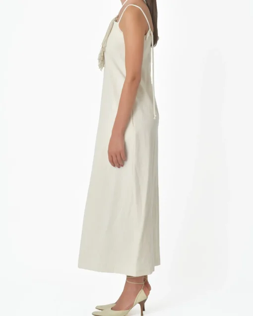 La Piscine Paris Robe longue Hippie en coton Tela*Femme Robes