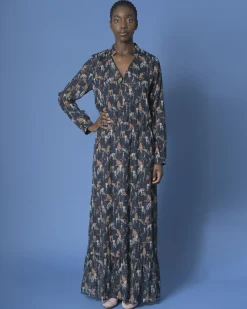 La Piscine Paris Robe maxi à imprimés SVNTY*Femme Robes