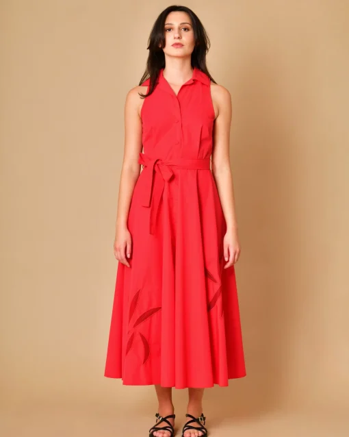 La Piscine Paris Robe midi à empiècements florales Beatrice B*Femme Robes