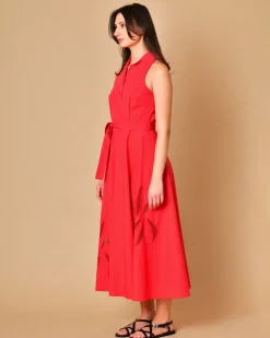 La Piscine Paris Robe midi à empiècements florales Beatrice B*Femme Robes