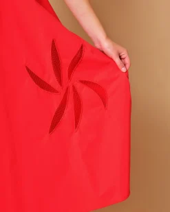 La Piscine Paris Robe midi à empiècements florales Beatrice B*Femme Robes