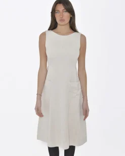 La Piscine Paris Robe mi-longue Lin Stefano Mortari*Femme Robes