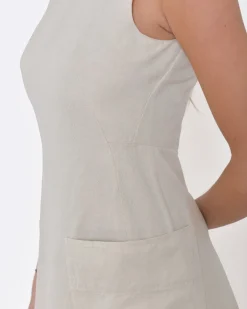La Piscine Paris Robe mi-longue Lin Stefano Mortari*Femme Robes