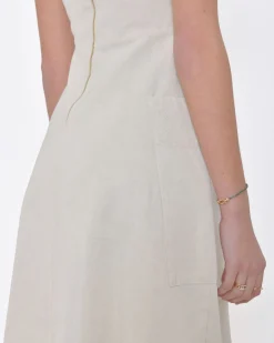 La Piscine Paris Robe mi-longue Lin Stefano Mortari*Femme Robes