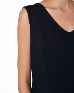 La Piscine Paris Robe moulante e col V Maria Grazia Severi*Femme Robes