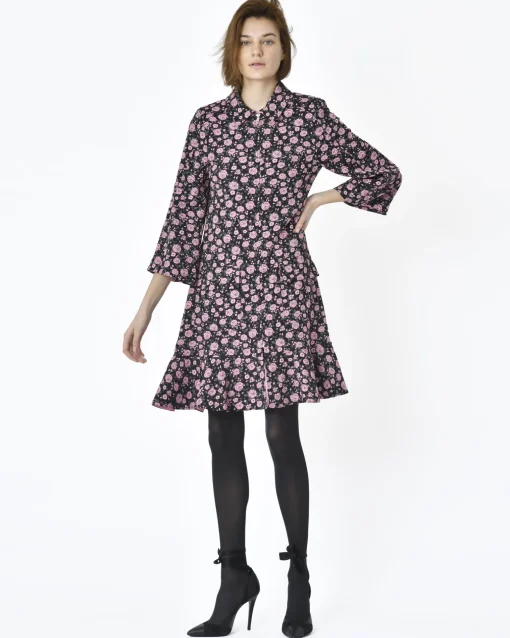 La Piscine Paris Robe motif à fleurs roses Blumarine*Femme Robes