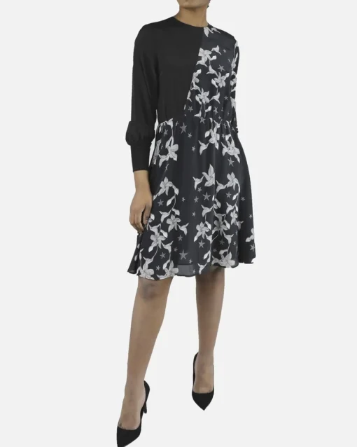 La Piscine Paris Robe e à fleurs en soie Isabelle Blanche*Femme Robes