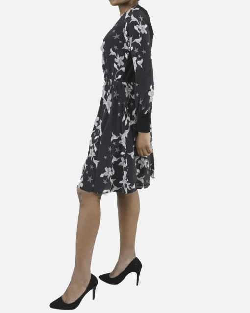 La Piscine Paris Robe e à fleurs en soie Isabelle Blanche*Femme Robes