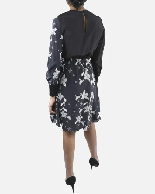 La Piscine Paris Robe e à fleurs en soie Isabelle Blanche*Femme Robes