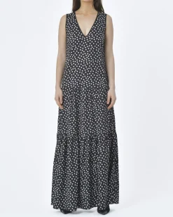 La Piscine Paris Robe e à pois blanc Les Copains*Femme Robes