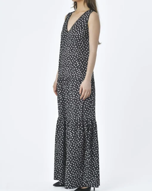 La Piscine Paris Robe e à pois blanc Les Copains*Femme Robes