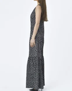 La Piscine Paris Robe e à pois blanc Les Copains*Femme Robes