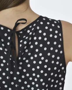 La Piscine Paris Robe e à pois blanc Les Copains*Femme Robes