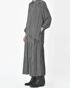 La Piscine Paris Robe e rayures blanches Beatrice B*Femme Robes