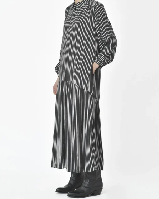 La Piscine Paris Robe e rayures blanches Beatrice B*Femme Robes