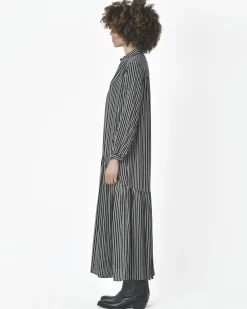 La Piscine Paris Robe e rayures blanches Beatrice B*Femme Robes
