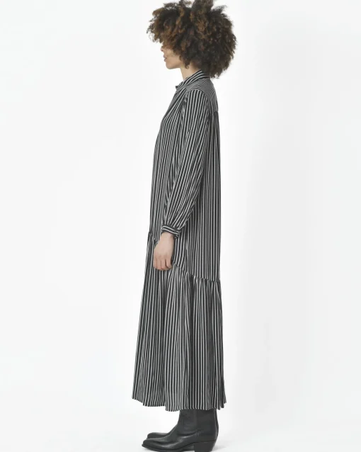 La Piscine Paris Robe e rayures blanches Beatrice B*Femme Robes