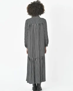 La Piscine Paris Robe e rayures blanches Beatrice B*Femme Robes