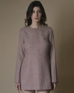 La Piscine Paris Robe pied-de-poule Space Simona Corsellini*Femme Robes