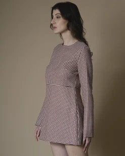 La Piscine Paris Robe pied-de-poule Space Simona Corsellini*Femme Robes