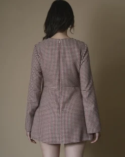 La Piscine Paris Robe pied-de-poule Space Simona Corsellini*Femme Robes