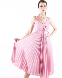 La Piscine Paris Robe plissée en crêpe vieux Vince*Femme Robes