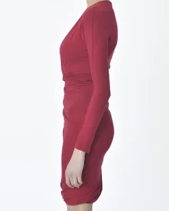 La Piscine Paris Robe bordeaux Carven*Femme Robes