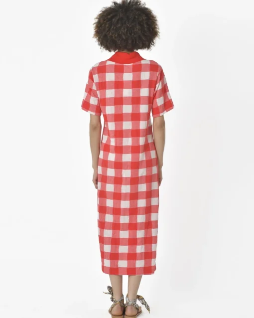 La Piscine Paris Robe à carreaux Tela*Femme Robes