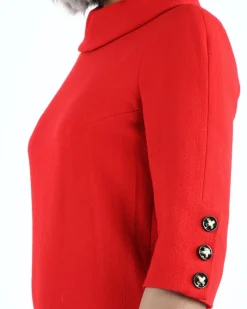 La Piscine Paris Robe élégante à col roulé châle Edward Achour*Femme Robes