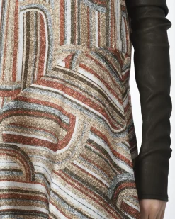 La Piscine Paris Robe sans manches à motif Maison Pere*Femme Robes
