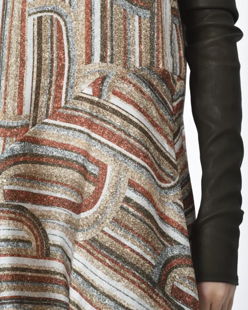 La Piscine Paris Robe sans manches à motif Maison Pere*Femme Robes