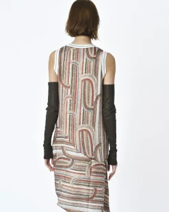 La Piscine Paris Robe sans manches à motif Maison Pere*Femme Robes