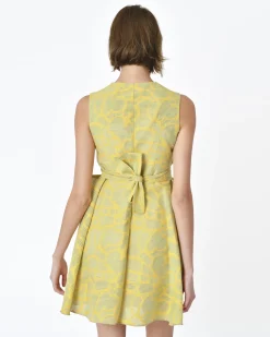 La Piscine Paris Robe sans manches rayé s et vert Avn*Femme Robes