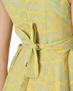 La Piscine Paris Robe sans manches rayé s et vert Avn*Femme Robes