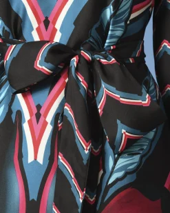 La Piscine Paris Robe satinée à motifs Maesta*Femme Robes