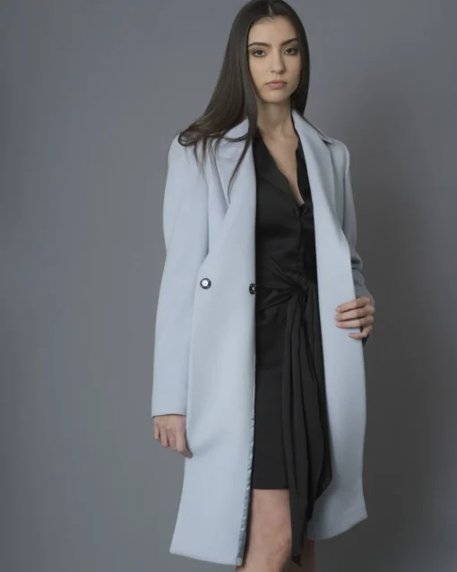 La Piscine Paris Robe smoking à taille drapée Misha Collection*Femme Robes