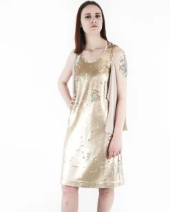 La Piscine Paris Robe tailleur à sequins réversibles beige Maesta*Femme Robes